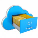Cloud Storage is a method by which data is stored over one or more servers and locations.